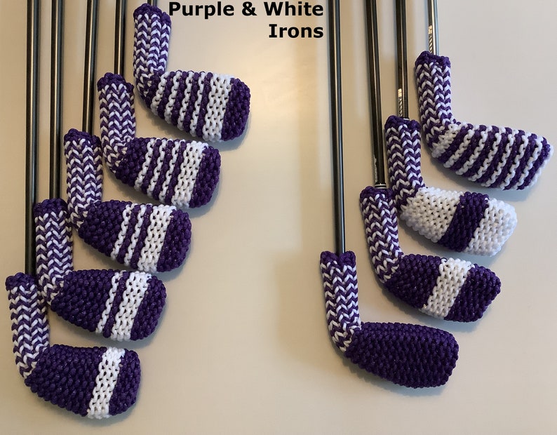 Clean Shot Headcovers Custom Golf Club Headcovers Any 2 Colors Etsy