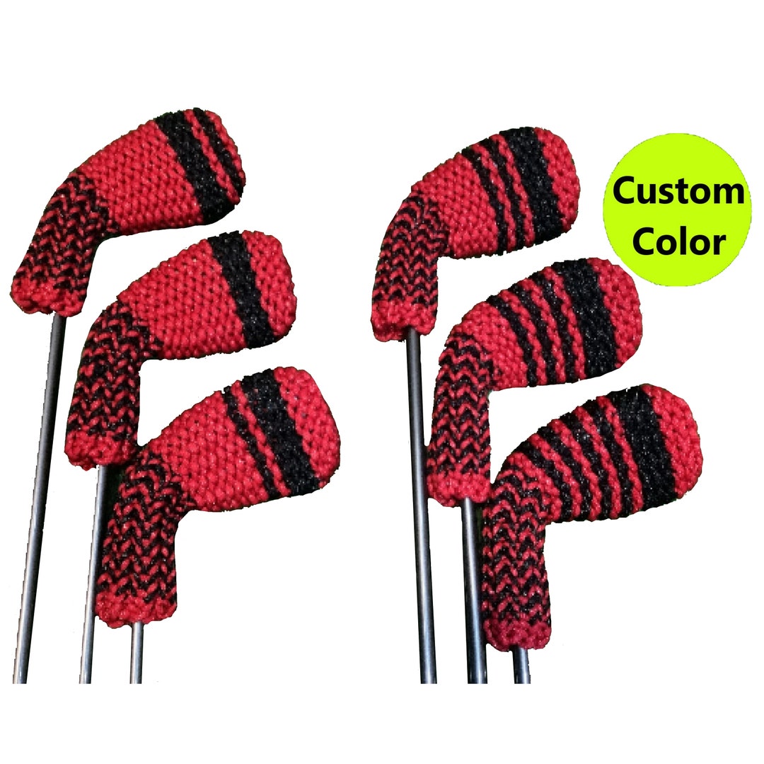Clean Shot Headcovers Custom Golf Club Headcovers Any 2 Colors Etsy