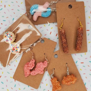 Tasty snacks earrings / food earrings