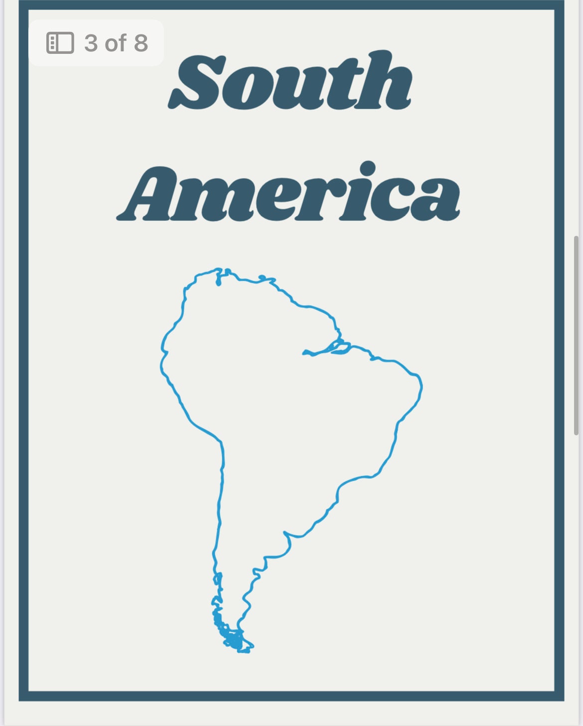 Continents Coloring Book Pages - Etsy