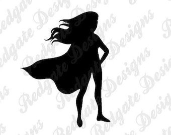 Superhero 4 Vinyl Decal for Car, Truck, Van, Window, Phone, Laptop any non porous smooth surface. Various Sizes & Colors.