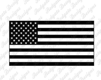 USA Flag Vinyl Decal for Car, Truck, Van, Window, Phone, Laptop any non porous smooth surface. Various Sizes & Colors.