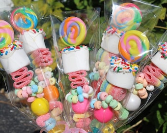 30 Birthday Sprinkles Lollipop Candy Kabobs |Handcrafted in Maine| Birthday party, Baby/Bridal shower gifts, bachelorette, Easter Basket