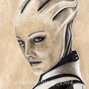 Mass Effect Portraits - Liara T'Soni