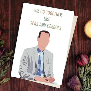 Forrest Gump Valentinstagskarte