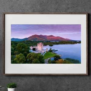 Ross Castle Killarney at Sunrise amazing light