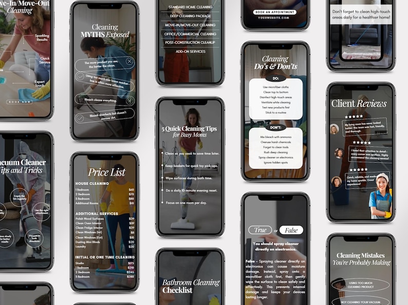 Cleaning Business Video Reels | Cleaning Social Media Templates | Cleaning Business Instagram Reels | Cleaning Business Templates