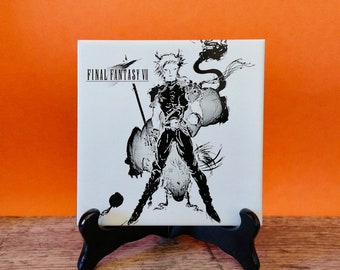 ケフカ ファイナルファンタジー VI レーザー彫刻タイル - 天野喜孝