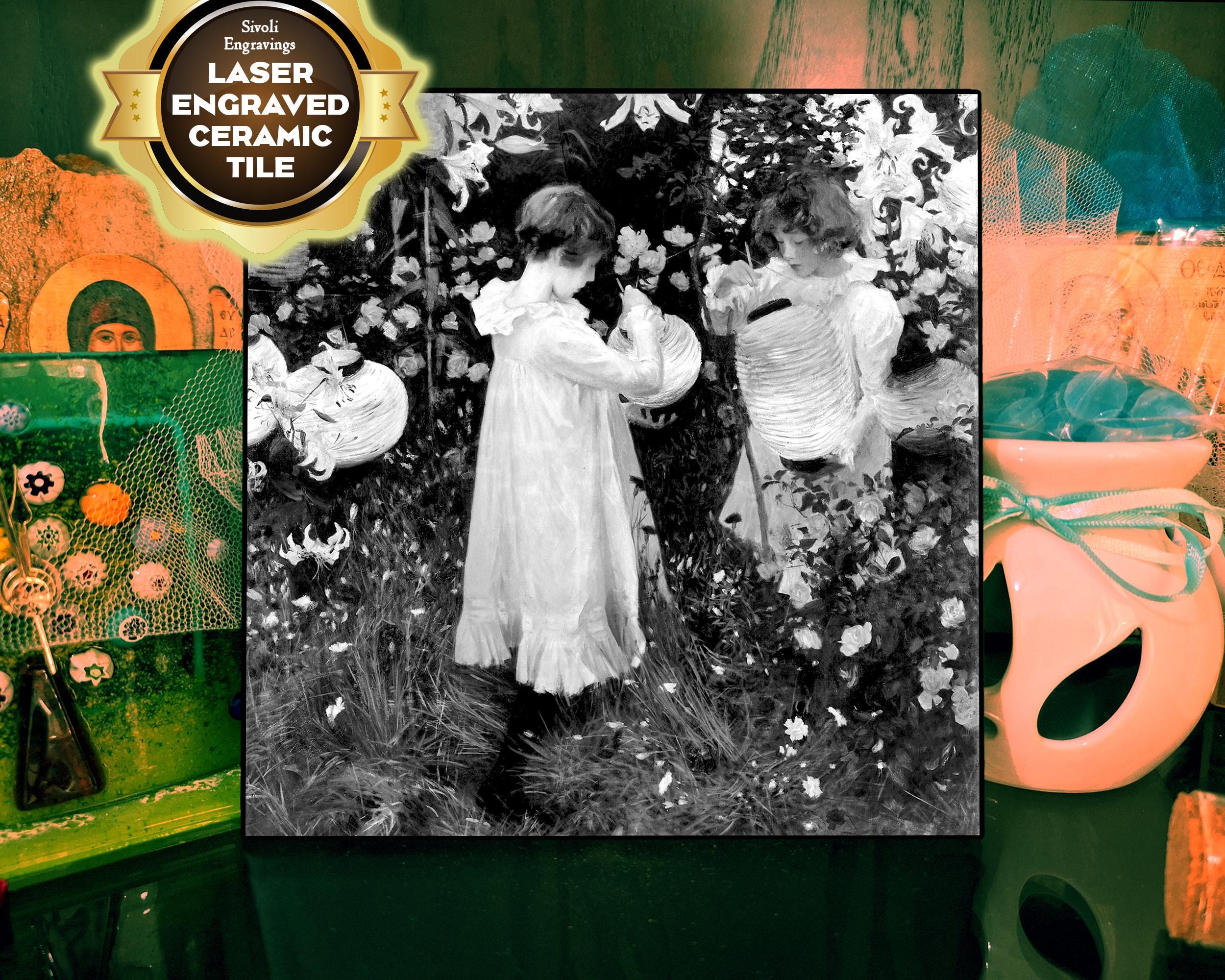 カーネーション、ユリ、ユリ、バラ ジョン・シンガー・サージェント作