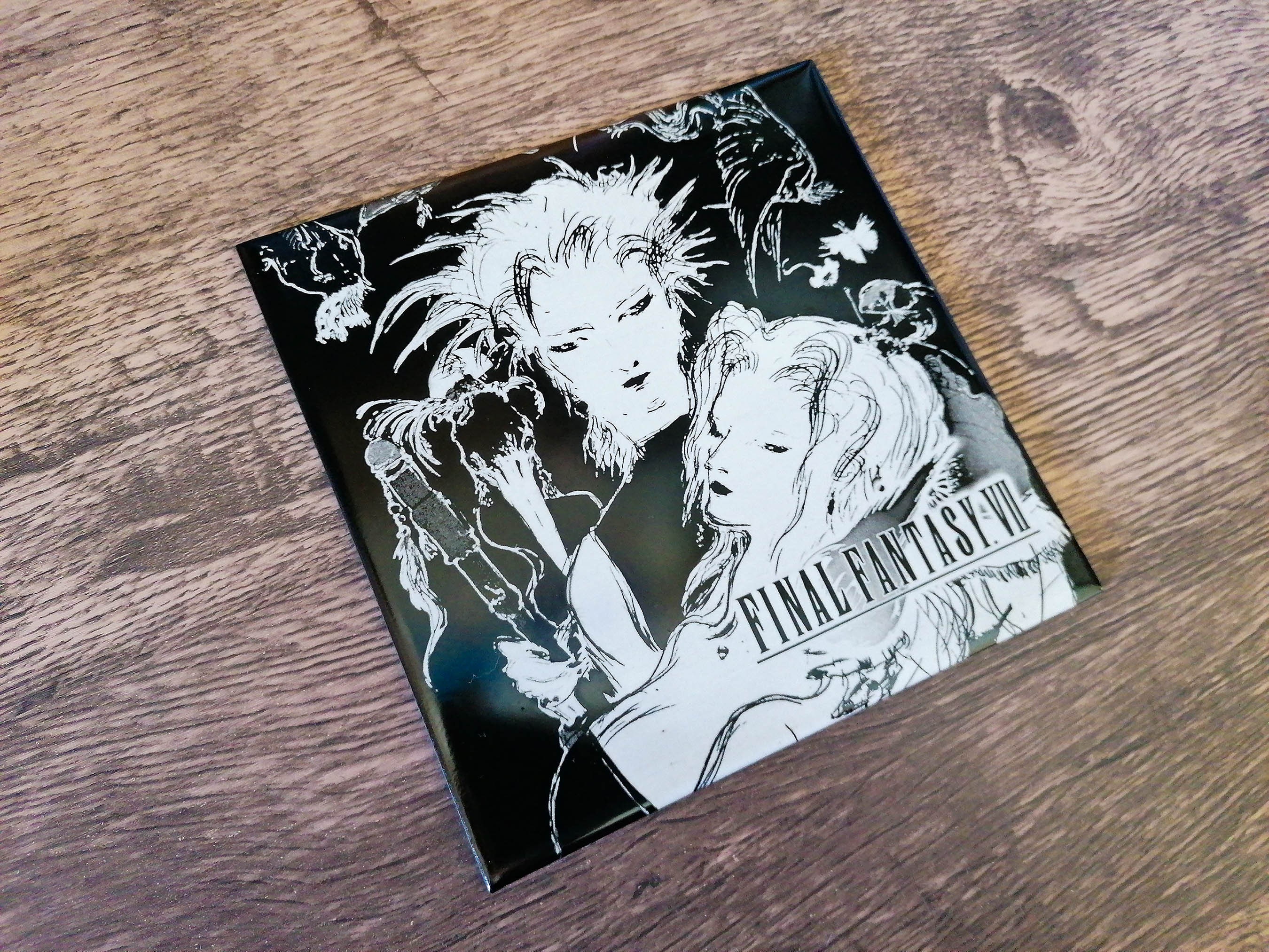 Final Fantasy VII Cloud Holding Aerith/aeris Laser Engraved