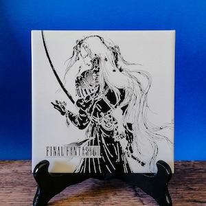 ケフカ ファイナルファンタジー VI レーザー彫刻タイル - 天野喜孝