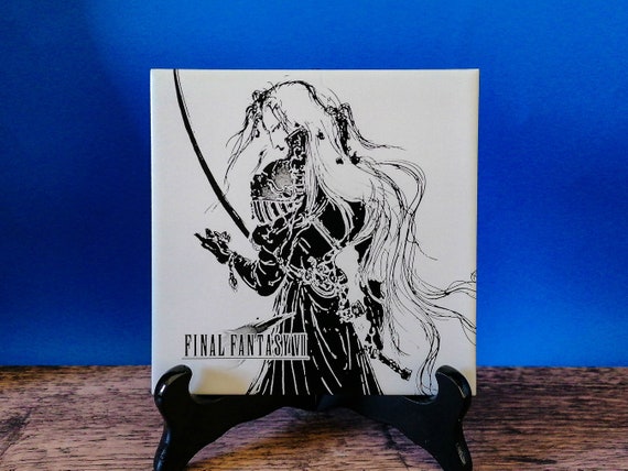 Sephiroth Final Fantasy VII Laser Engraved Tile - Video Game