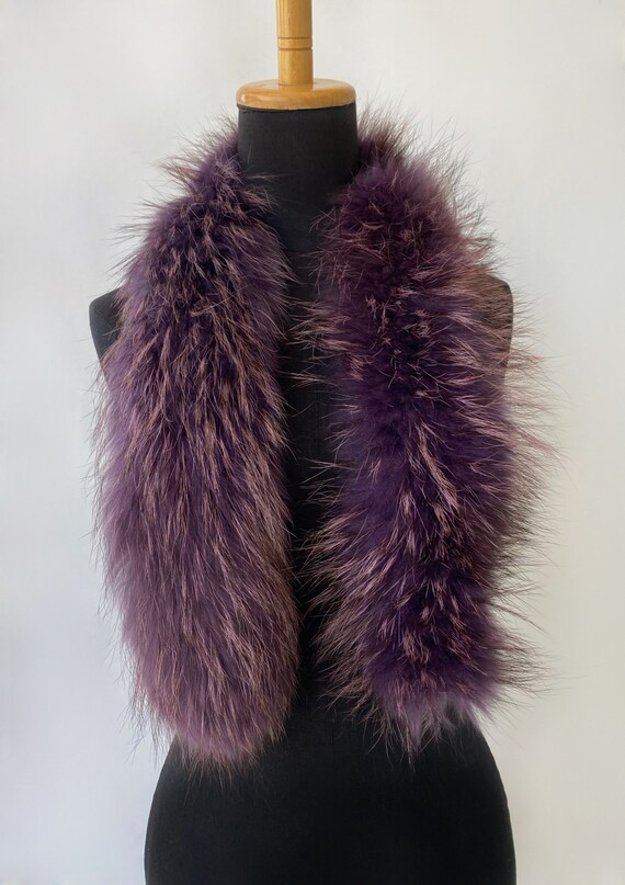 Purple Fur Trim Purple Fur Real Finn 