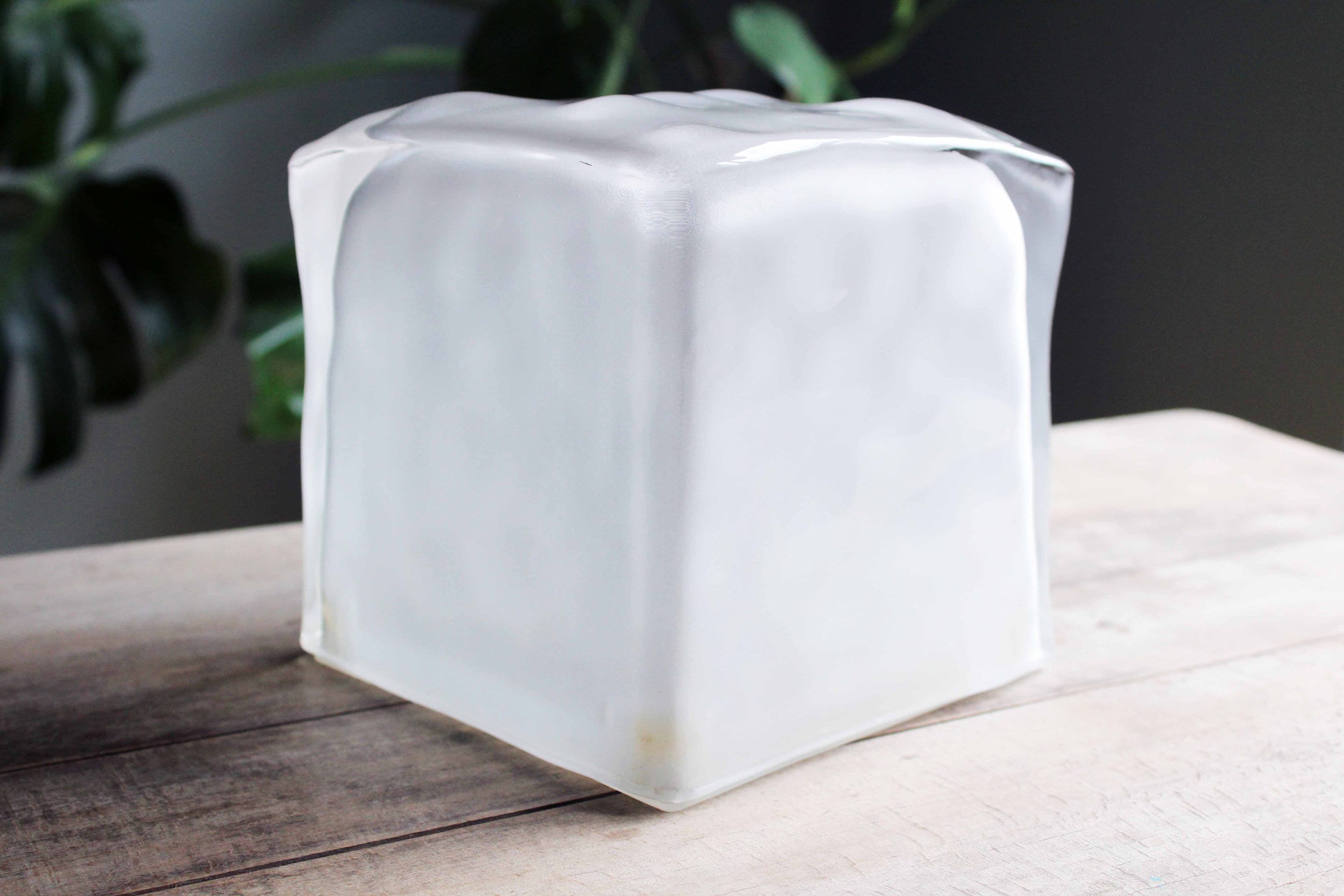 Lampe Glaçon En Verre