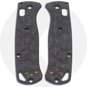 Knives Plus Benchmade Bugout Carbon Fiber Scales - Contoured - Damascus Pattern