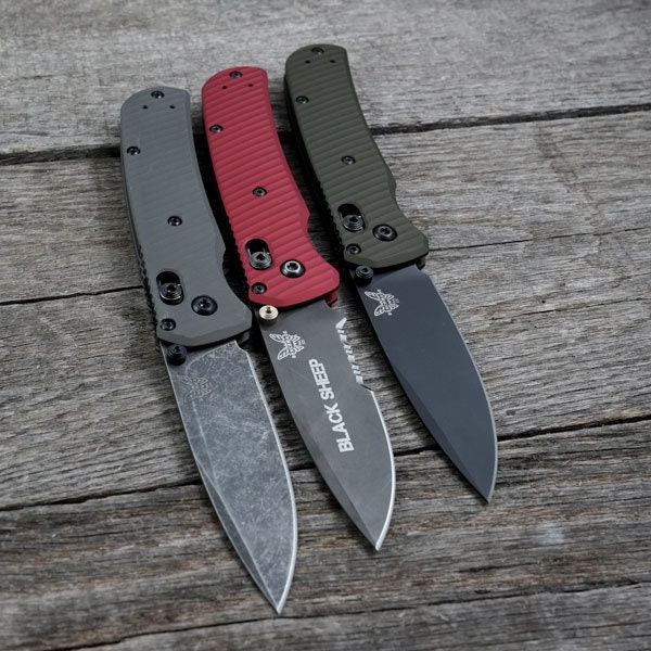 AWT Benchmade Bugout Scales – Archon Series - Contoured – Various Anodized Colors