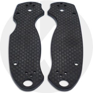 Knives Plus Spyderco Para 3 Carbon Fiber Scales