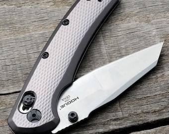 Limited Hogue Deka Scales - Checker Milling - Shadow Chrome Anodized