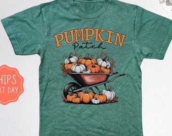 Pumpkin patch shirt for fall lover t shirt gift for pumpkin patch t-shirt fall festivities outfit