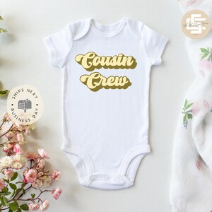 Cousin crew Onesie® Cousin Onesie®, Cousin crew body suit. newborn baby gift.