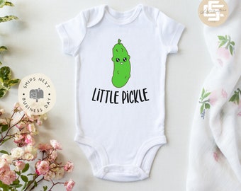 Little Pickle Baby Onesie®, Pickle baby Onesie®, Pickle baby body suit. cute baby gift.