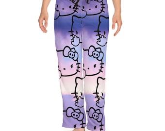 Hello Kitty Pajamas Pants - Etsy Australia
