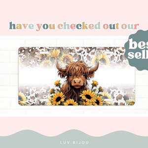 Floral Tasse Sublimation Verpackung: Sonnenblume Kaffeetasse Design (digitaler Download) Bild 7