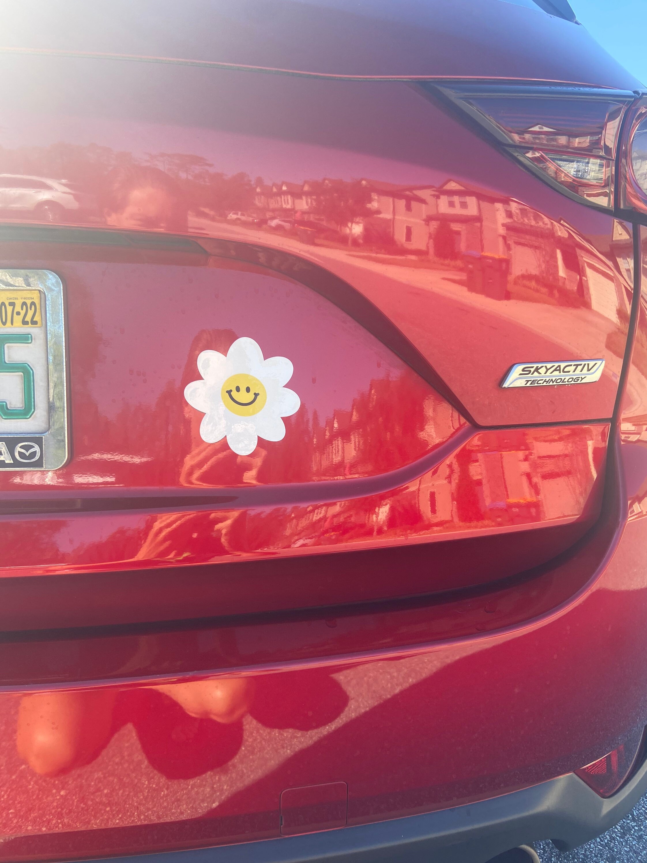 Car Flower Car Hippie Fridge Etsy