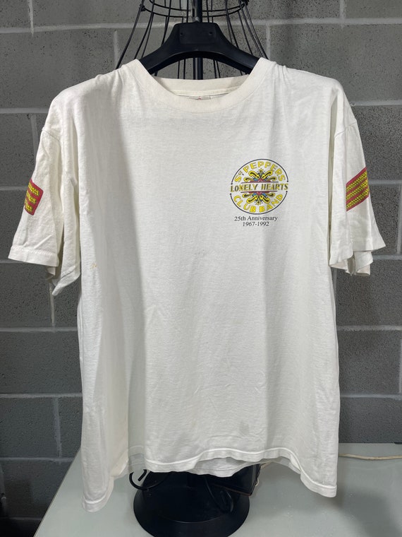 90sヴィンテージ BEATLES Sgt Peppers バンドTシャツ L