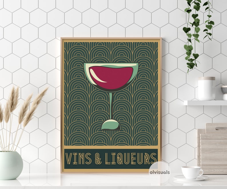 Art Deco Printable Wall Art Art Deco Print Art Deco Poster - Etsy