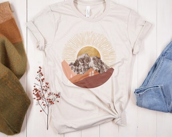 Mountain Shirt | Outdoor Shirt | Hiking Tee | Women's Nature Tee | Nature Lover Gift | Adventure Shirt | Camping Shirt
