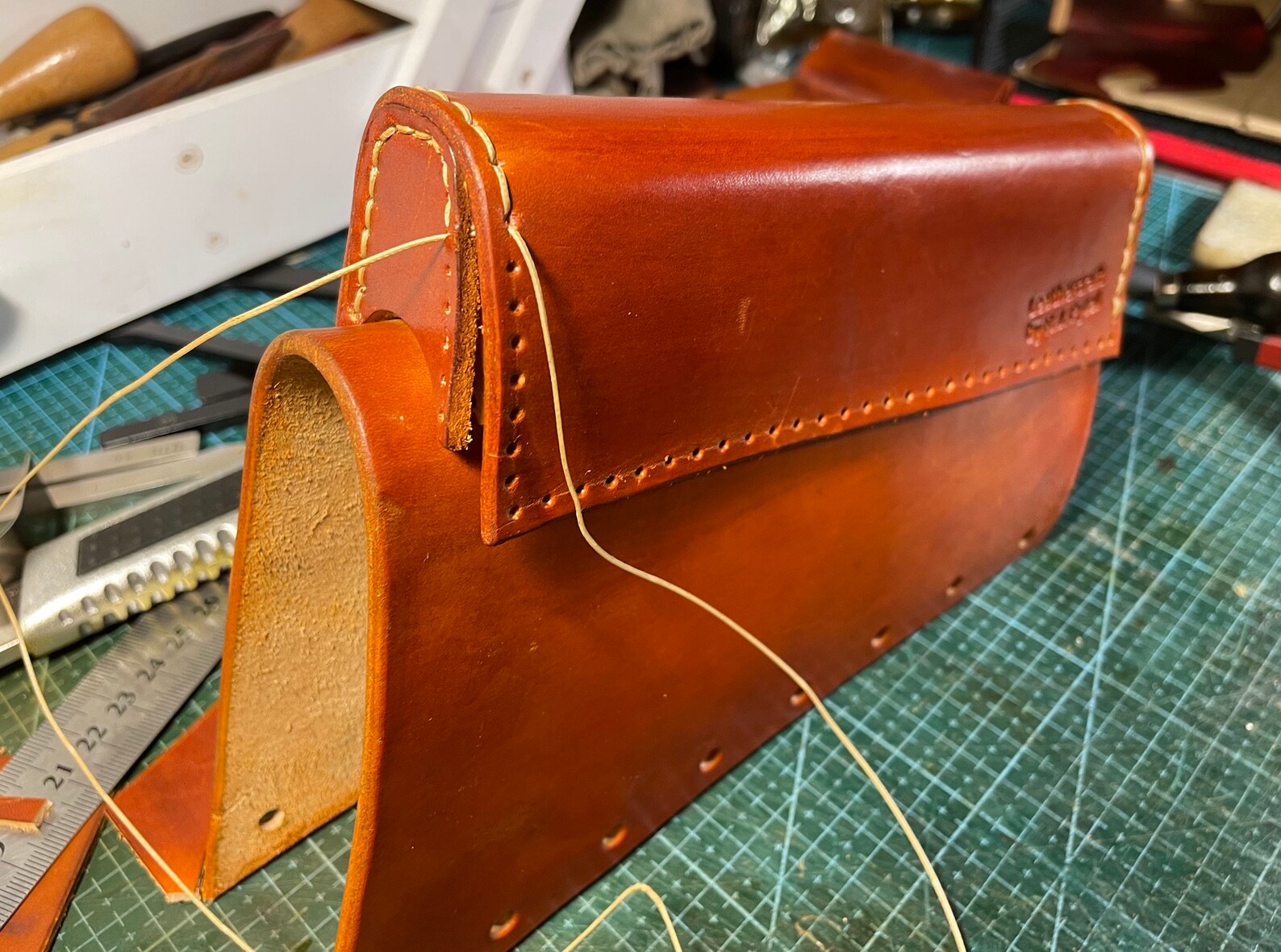 Custom Leather Rifle Stock Cover With Cheek Riser for Shiloh Etsy