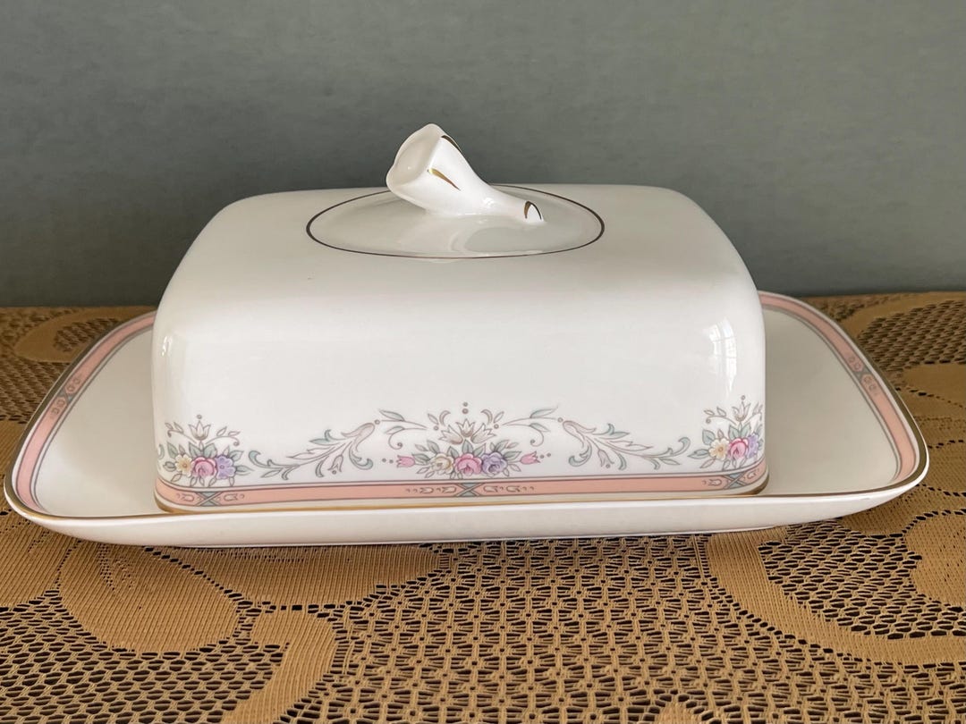 Christopher Stuart Spring Crest Rectangular Two Piece Butter Dish - Etsy