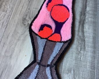 Retro Lava Lamp Wall Rug