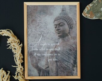 Citation De Bouddha Etsy France