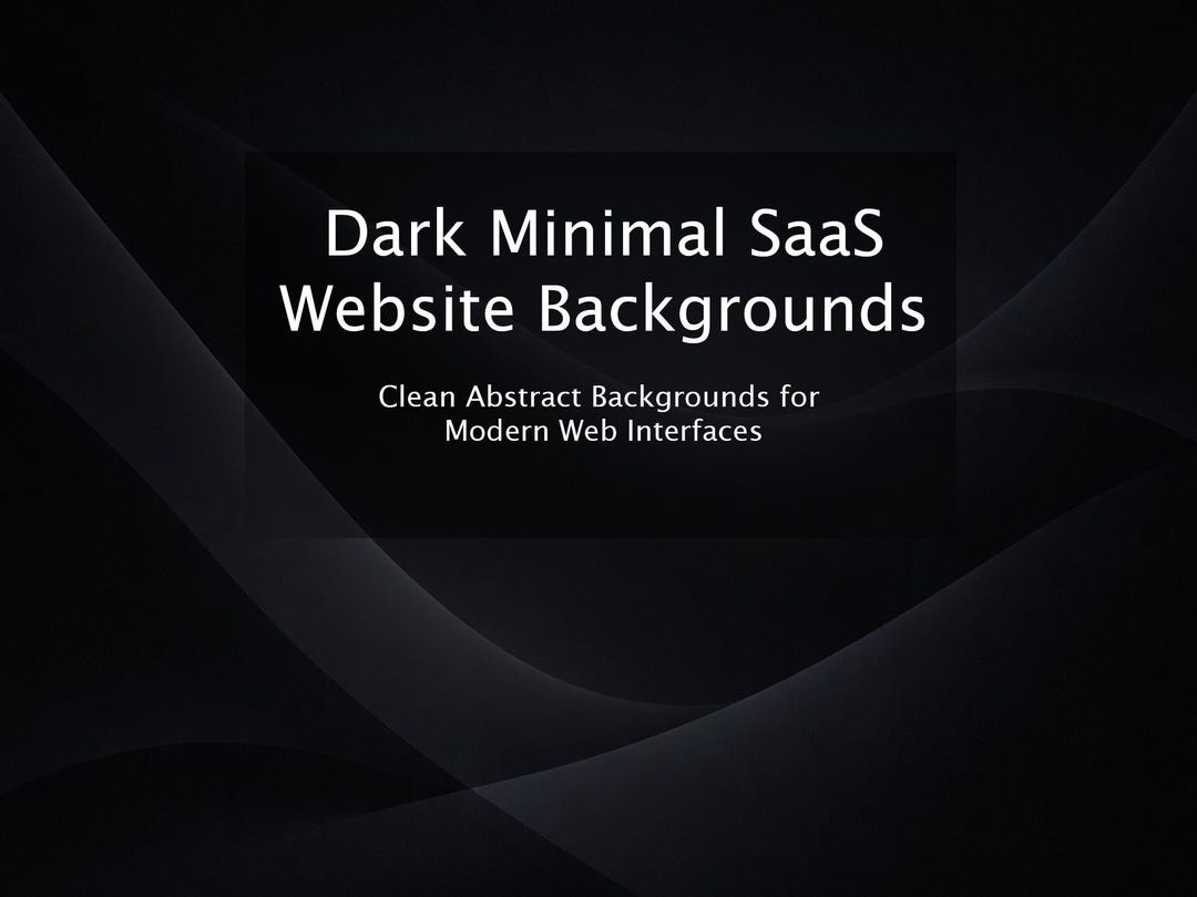 Dark UI Section Backgrounds – Minimal Black for Saas Layouts (9) - Etsy