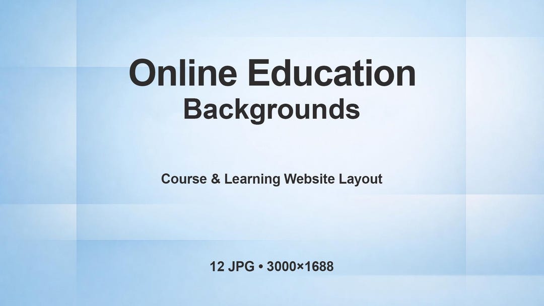 Background For Course Project Online Education Platform Backgrounds – Course & Learning Website ...