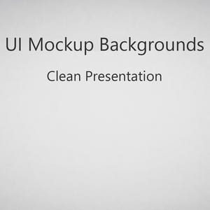 Fondos de presentación de maquetas de interfaz de usuario: marcos limpios y neutros para vistas previas de diseño (12)