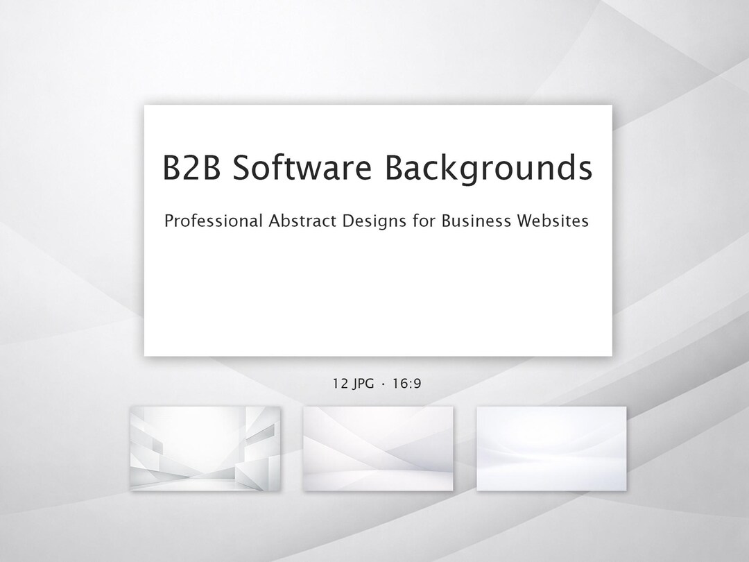 Enterprise Landing Page Backgrounds – Professional B2B Software Style ...
