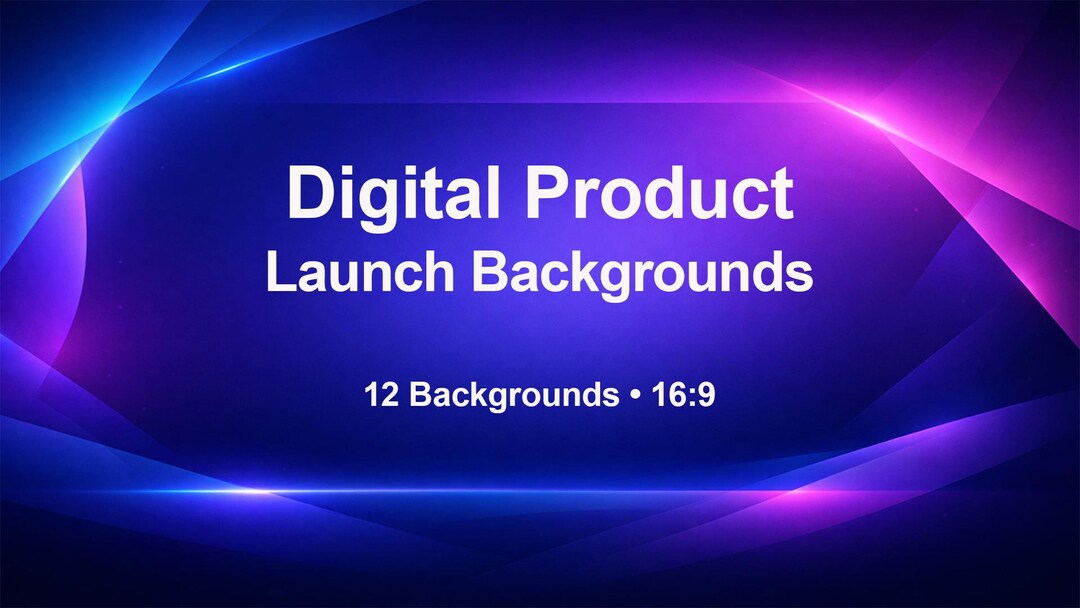 Digital Product Launch Backgrounds – Sales Page Hero Layouts for Course ...