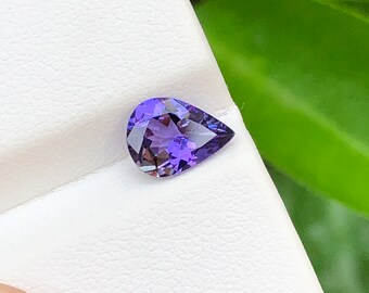 Natural Tanzanite, Purple Pear Cut, 1.04 ct weight, Size near to 8.34 × 6.11 MM, Eye Clean