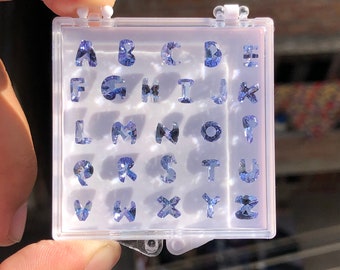 Natural Tanzanite, Custom Alphabet Cut ( A To Z ) Whole 26 Alphabets , 12.53 Ct Weight , A Unique Cutting Idea