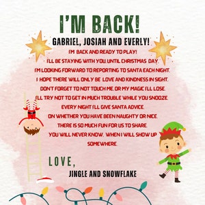 ELF WELCOME LETTER