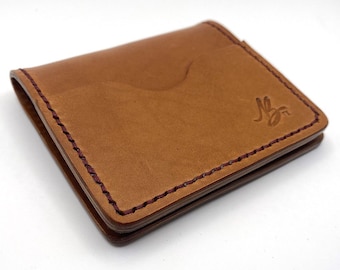 Men’s Handmade Bifold Wallet Minimalist Wallet Leather Wallet