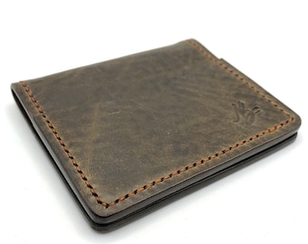 The Fort Worth Handmade Leather Wallet Bifold Wallet Men's Wallet Free Shipping on All Orders