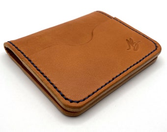 The Fort Woth Handmade Leather Wallet Bifold Wallet Men's Wallet Free Shipping on All Orders EDC