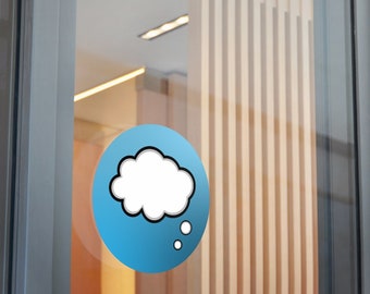 Cloud Vinyl Sticker
