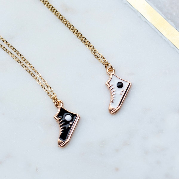 Sneaker Necklace Converse Jewelry Kawaii Charm