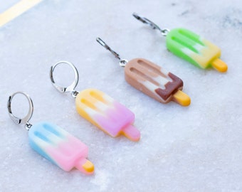 Candy Ohrringe, Popsicle Ohrringe, Dessert Schmuck, Kawaii Ohrringe