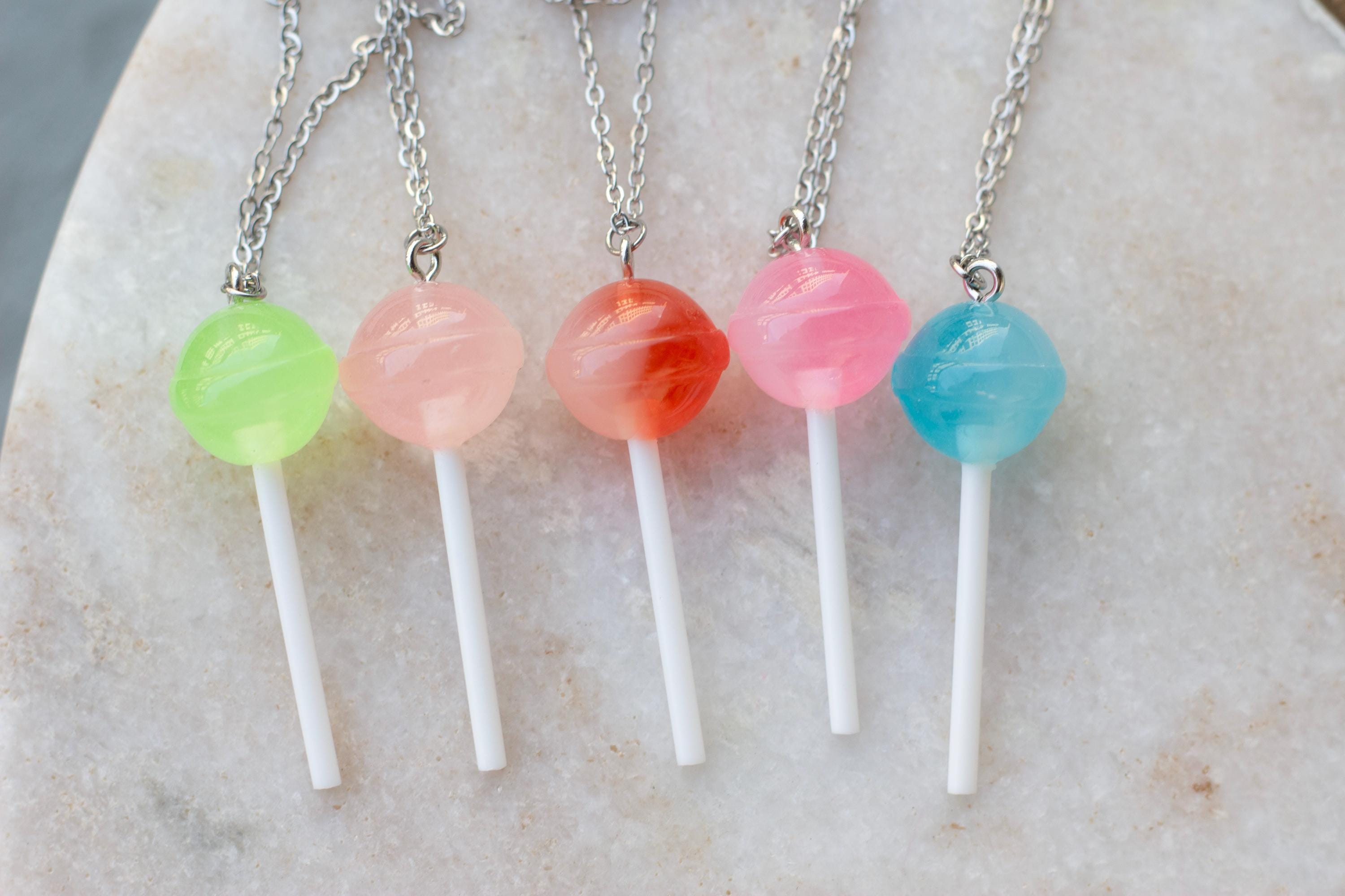 Lollipop Dum Dum Charm Necklace